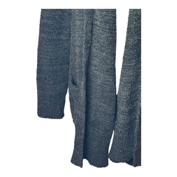 Barefoot Dreams Sweater Women 1X‎ Black CozyChic Knit Cali Open Cardigan - Picture 5 of 11